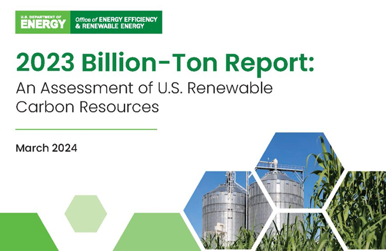 US DOE releases 2023 Billion-Ton Report