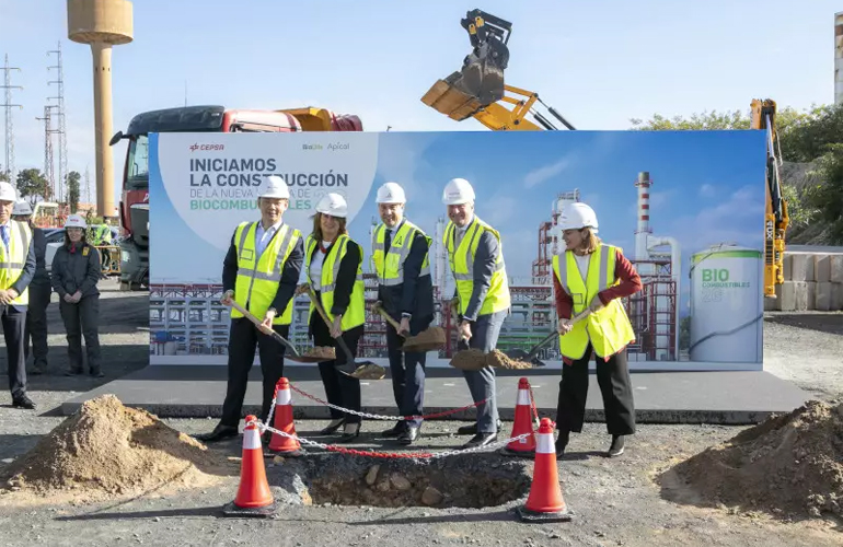Groundbreaking held for Bio-Oils La Rábida biorefinery