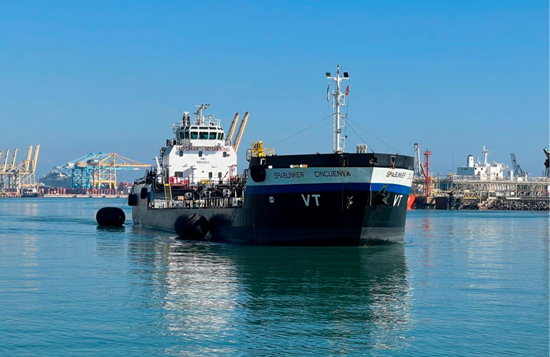 Cepsa conducts biofuel bunker in Port of Barcelona