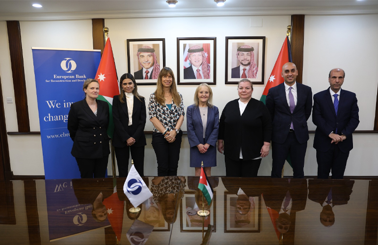 EBRD, UK and EU expand wastewater infrastructure services in Jordan
