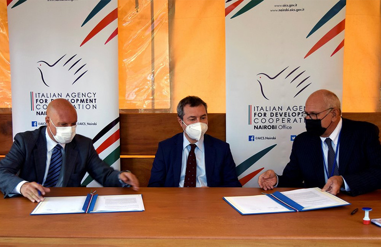 Eni Kenya and AICS to develop joint initiatives