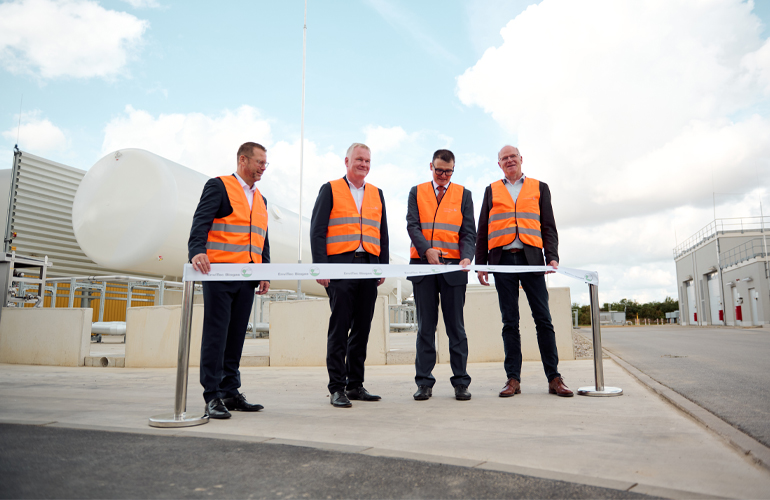 Germany’s largest integrated bioLNG plant inaugurated