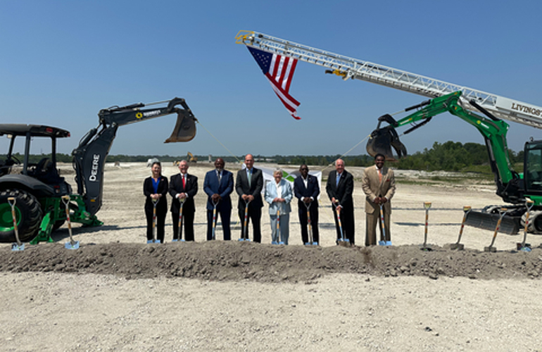 Groundbreaking ceremony for world’s largest pellet plant