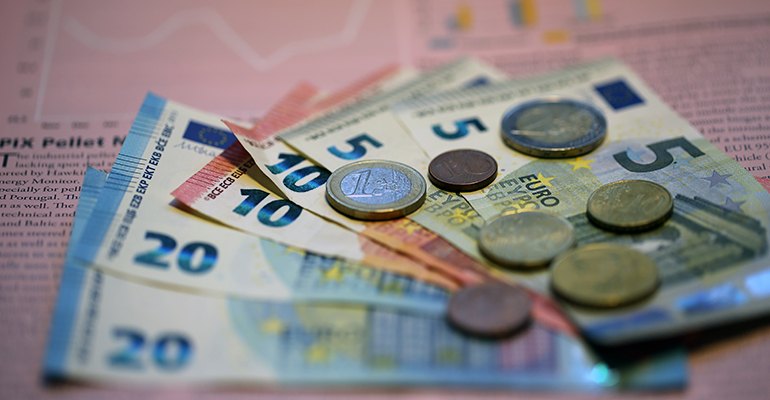 Euro notes and coins