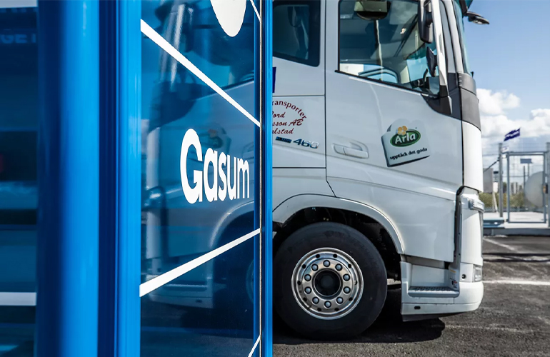 Gasum opens new gas filling station in Sweden