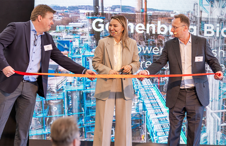 Inauguration held for Gothenburg Biorefinery