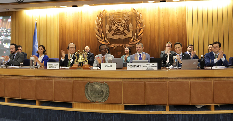 IMO adopts revised GHG reduction strategy for international shipping