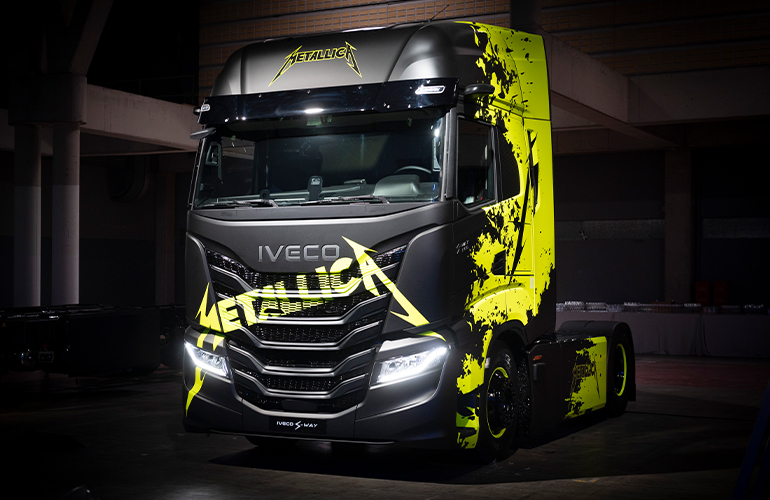 IVECO “goes electric” with Metallica