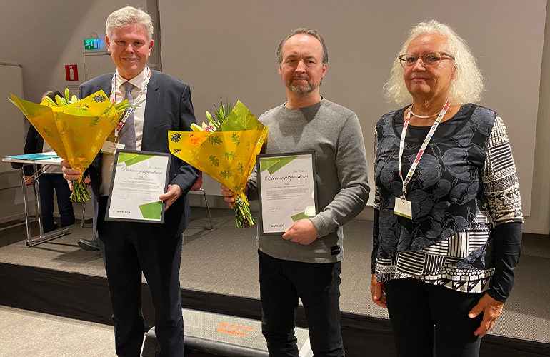 Pyrolysis oil and district heat tie for Jan Häckner’s Bioenergy Award 2023