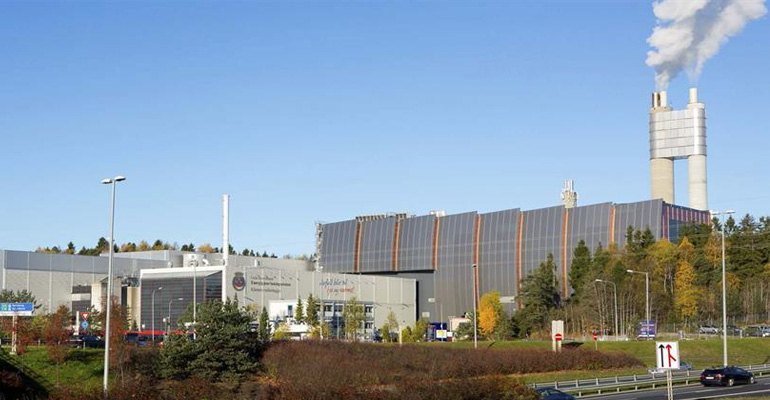 The Klemetsrudanlegget AS (KEA) waste-to-energy (WTE) plant in Oslo, Norway is also a contender for Norway’s carbon capture and storage (CCS) pilot programme (photo courtesy ZERO).