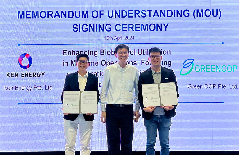 Ken Energy and Green COP to advance marine biofuels