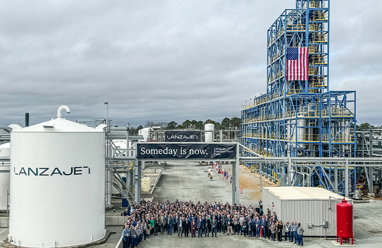Grand opening held for LanzaJet Freedom Pines Fuels