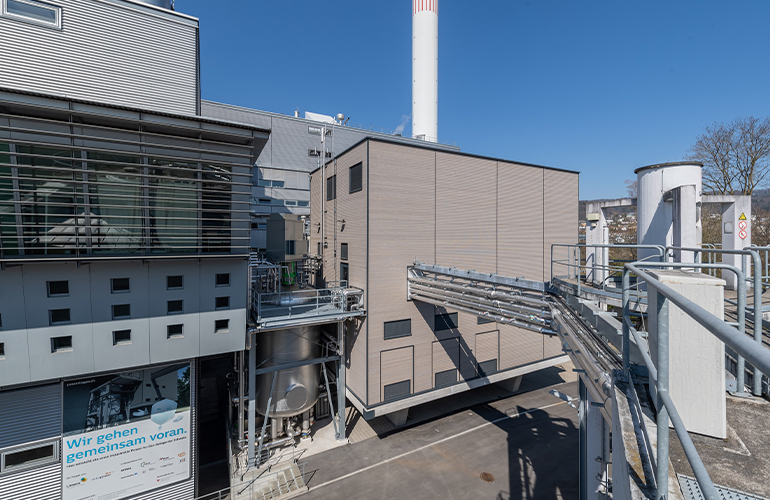 Europe’s first industrial biological methanation PtG plant inaugurated