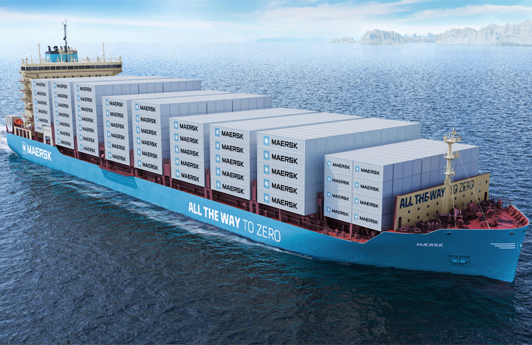 OCI fuels Maersk’s first green methanol powered container vessel