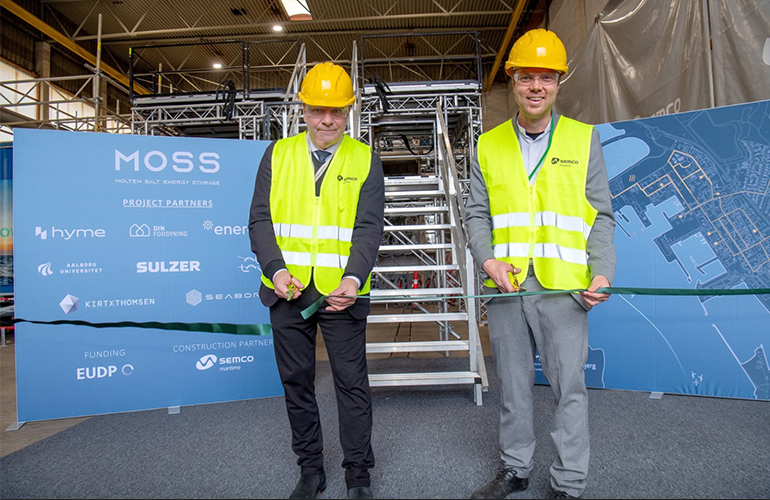 MOSS consortium inaugurate novel energy storage pilot