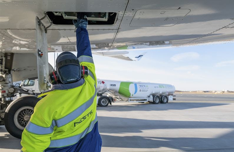 Neste, ISCC, and DHL Group pilot SAF credit transfer