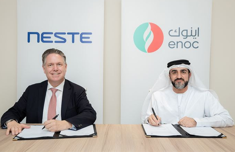 Neste and ENOC Group to push SAF in MENA region