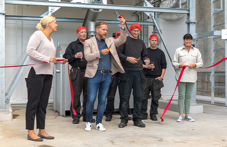 Orkla Kumla inaugurates bioheat plant