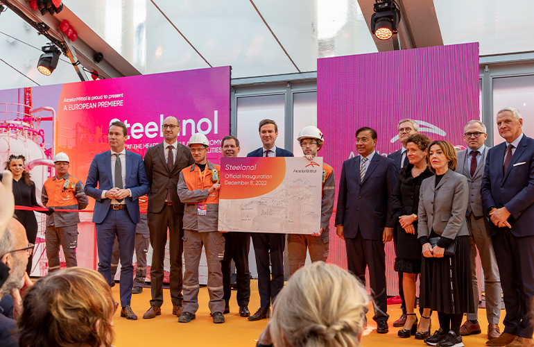 ArcelorMittal Ghent hosts a stellar ‘Steelanol’ opening