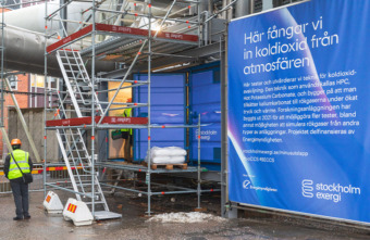 The BECCS demo plant at Stockholm Exergi