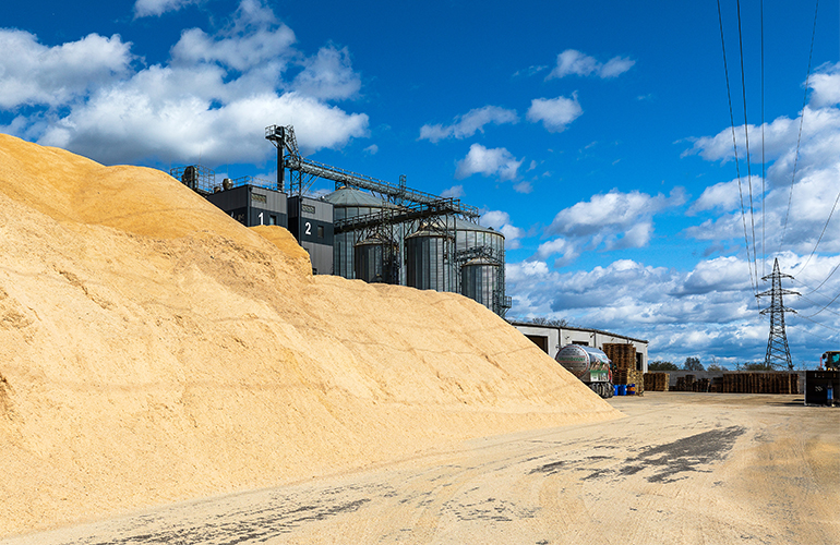 Taking pellet production by Sturm