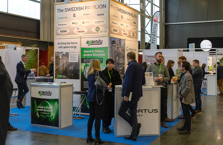 Showcasing Swedish bioenergy solutions in Nantes