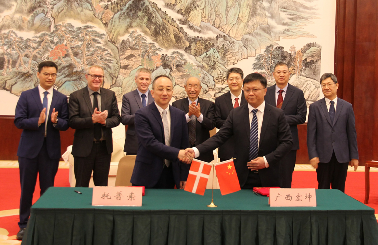 Topsoe secures first SAF project in China