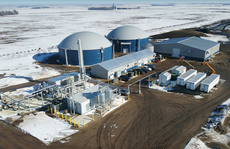 Tri-Cross Dairy digester begins RNG production