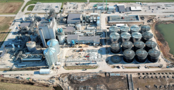 Aerial view of VERBIO Nevada Biorefinery